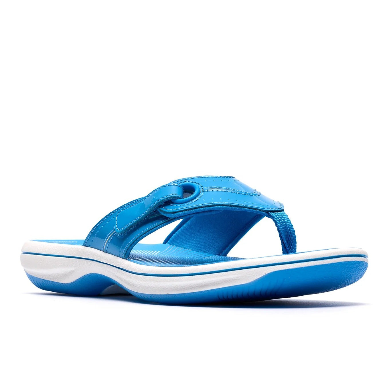 Clarks Brinkley Reyna Womens Flipflops blue