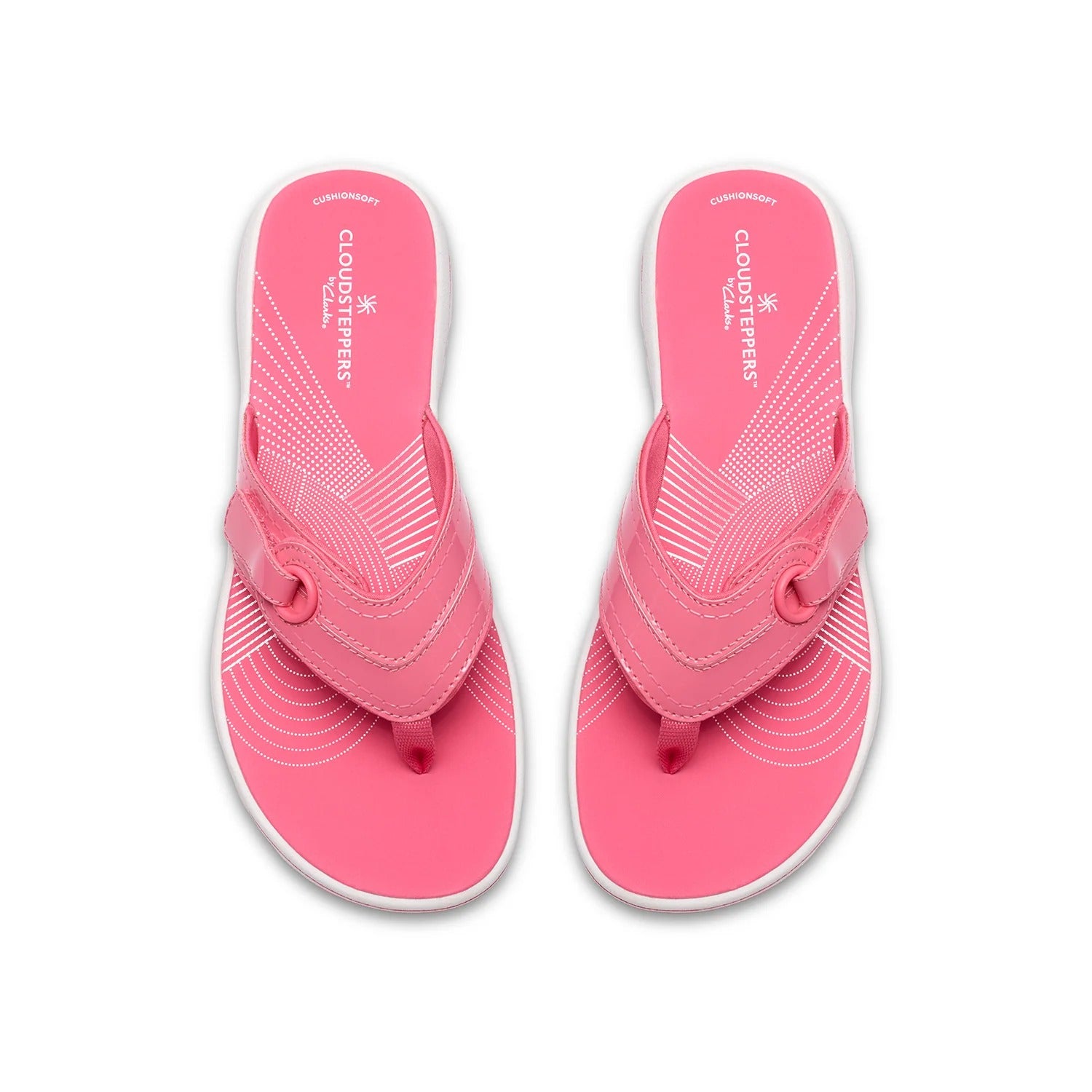 Clarks Brinkley Reyna Womens Flipflops Pink