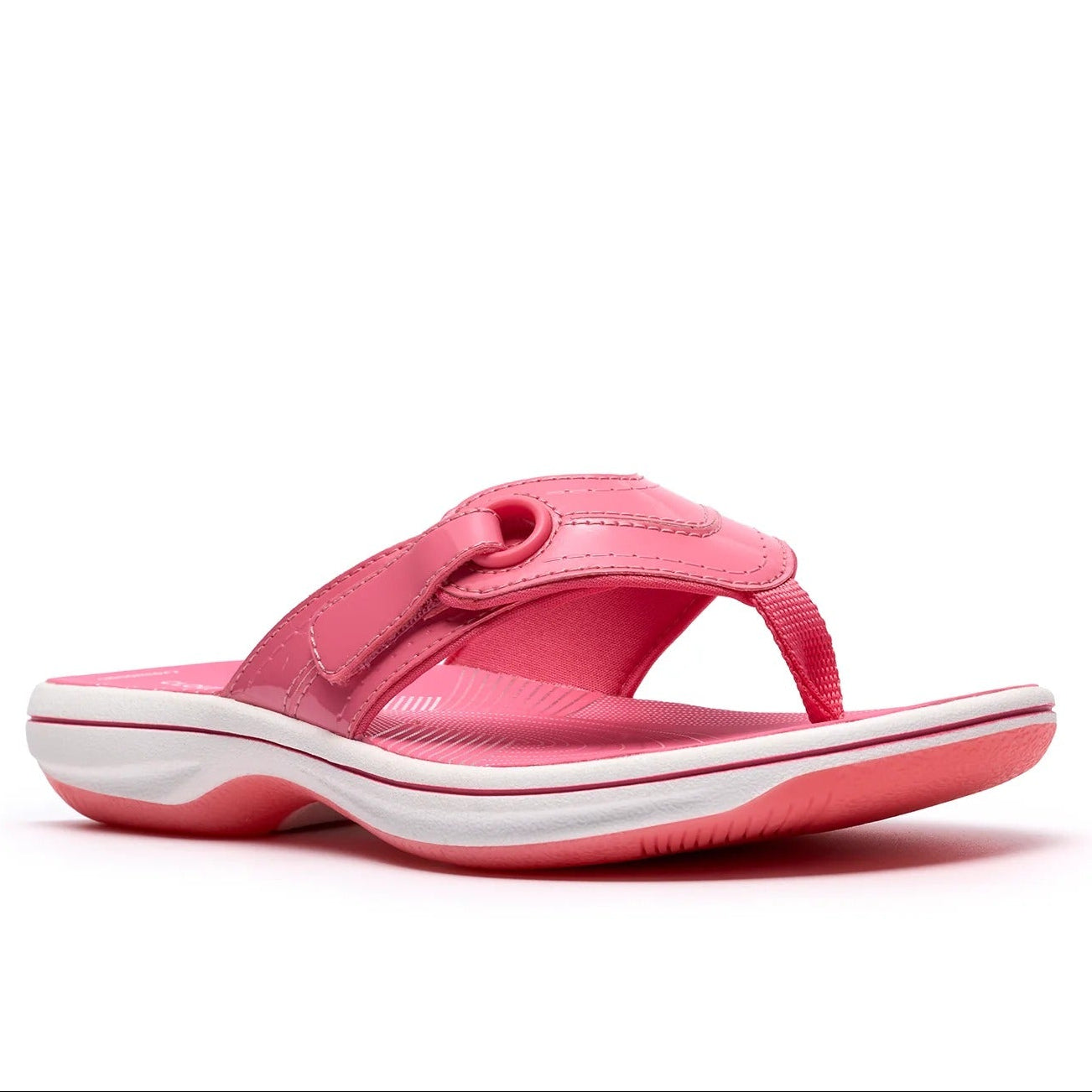 Clarks Brinkley Reyna Womens Flipflops Pink