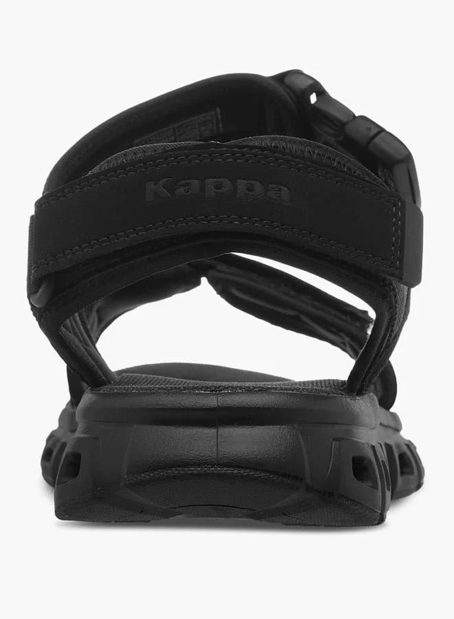 Kappa Men Strappy Breathable Sandal Black