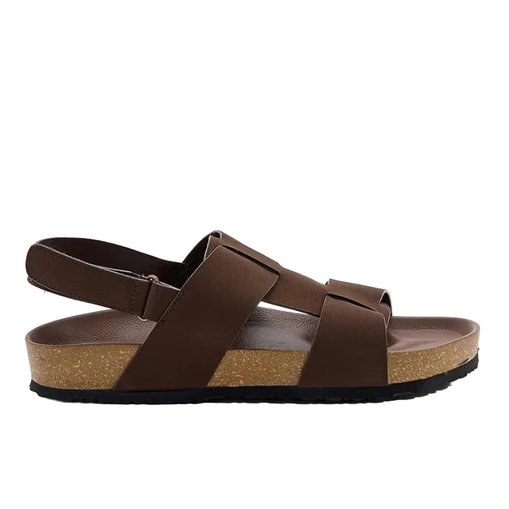 Robert Wood Causal Comfort Sandal Brown