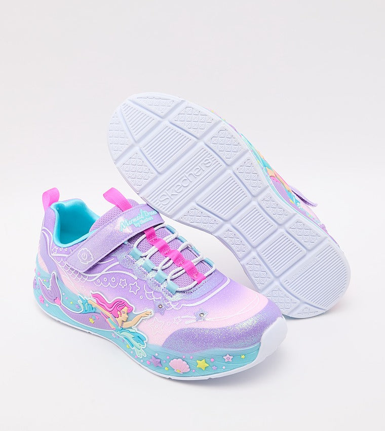 Skechers MERMAID DREAMS Velcro Closure Sneakers Multi