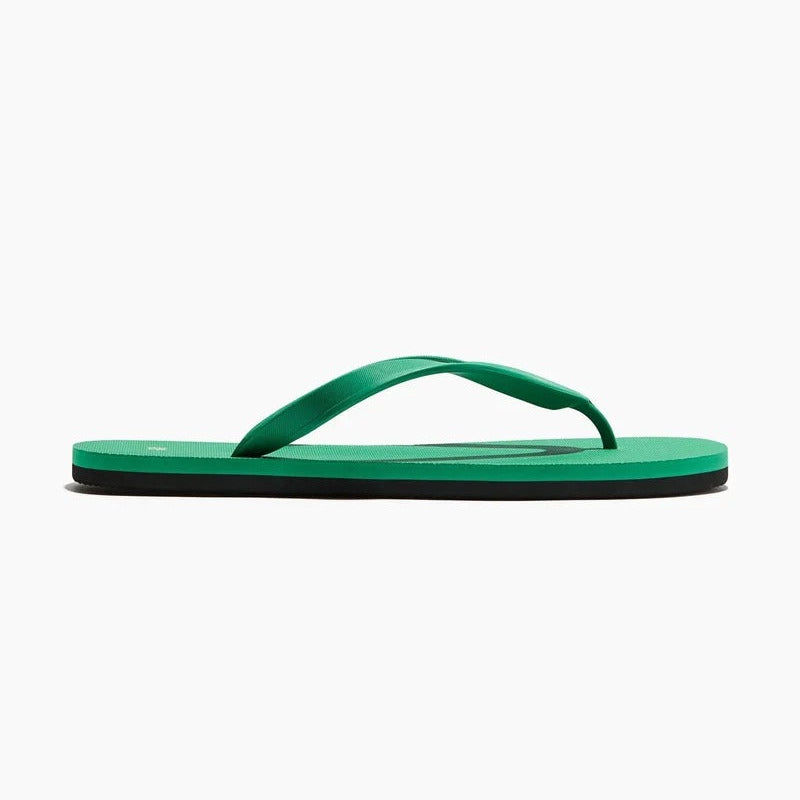 H&M Rubber Flip Flops Green