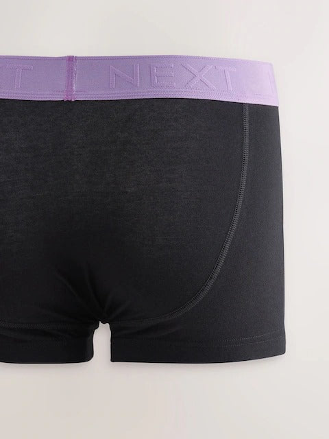 Multi color Textured Waistband Hipsters Boxers 8 Pack