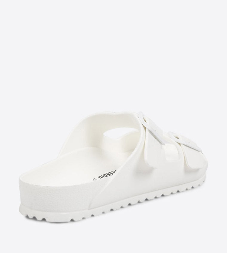 Birkenstock Arizona Eva White Buckle Slide