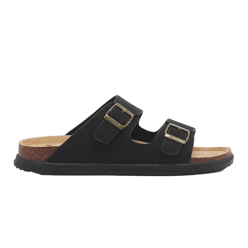 Wrangler Belville Flat Sandals Black