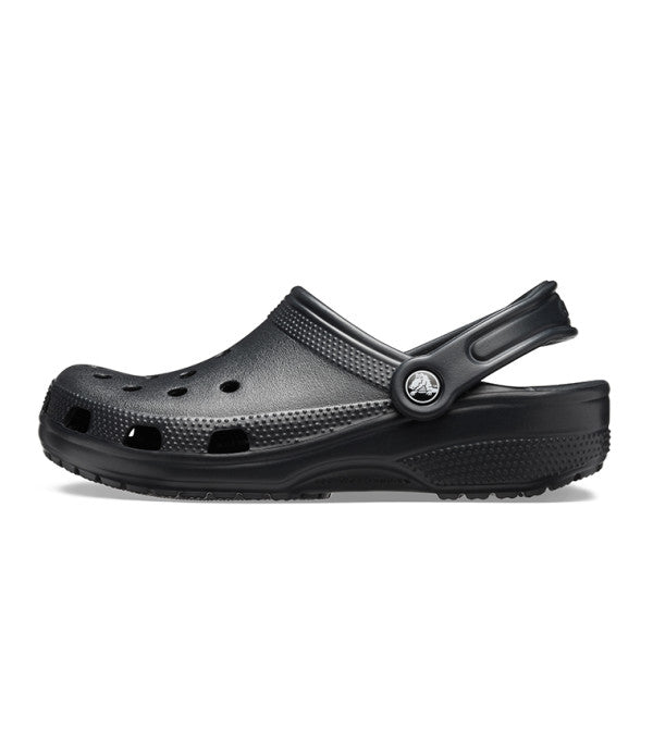 Crocs Classic Clog Black side view