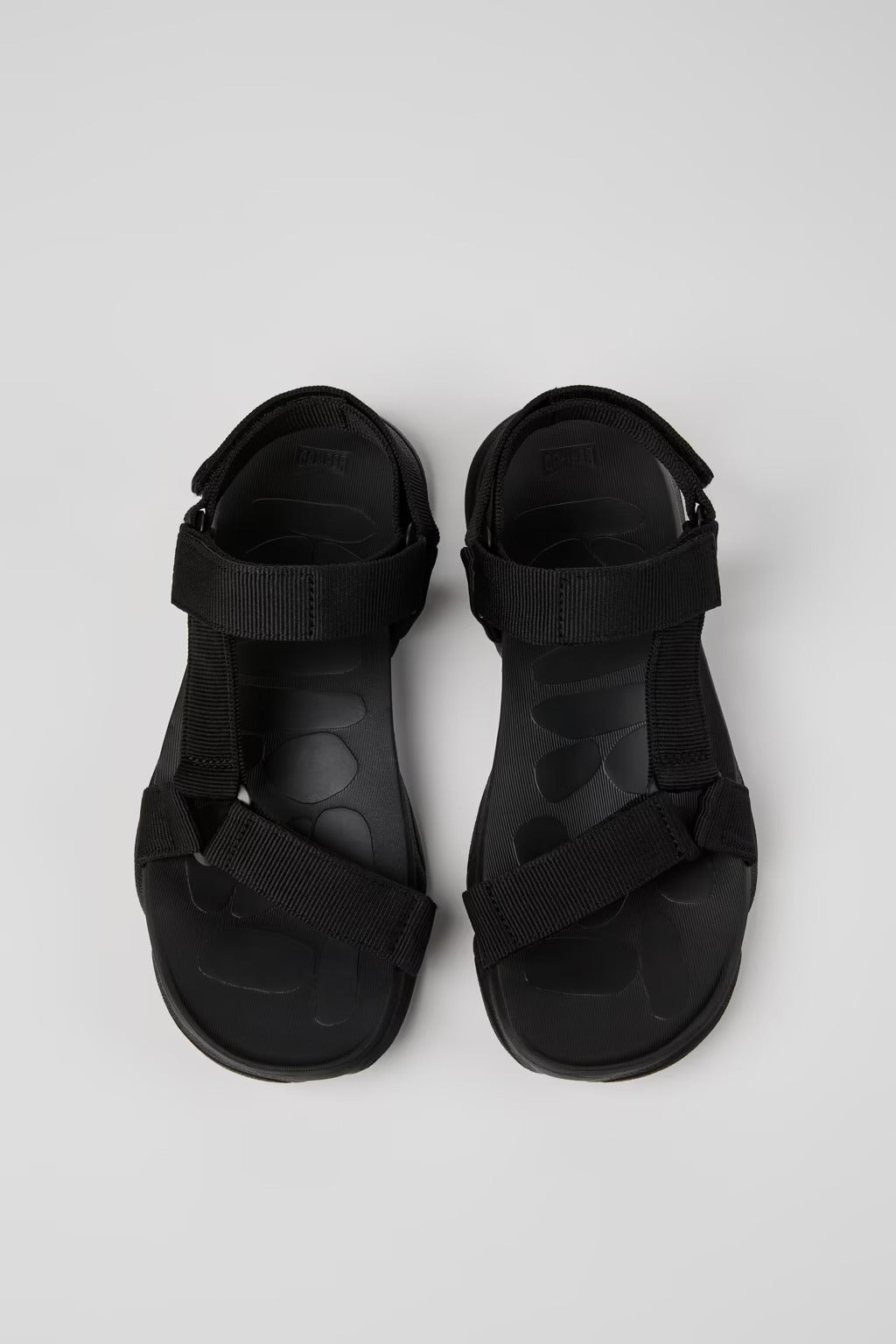 Karst Black Sandal Men by Camper
