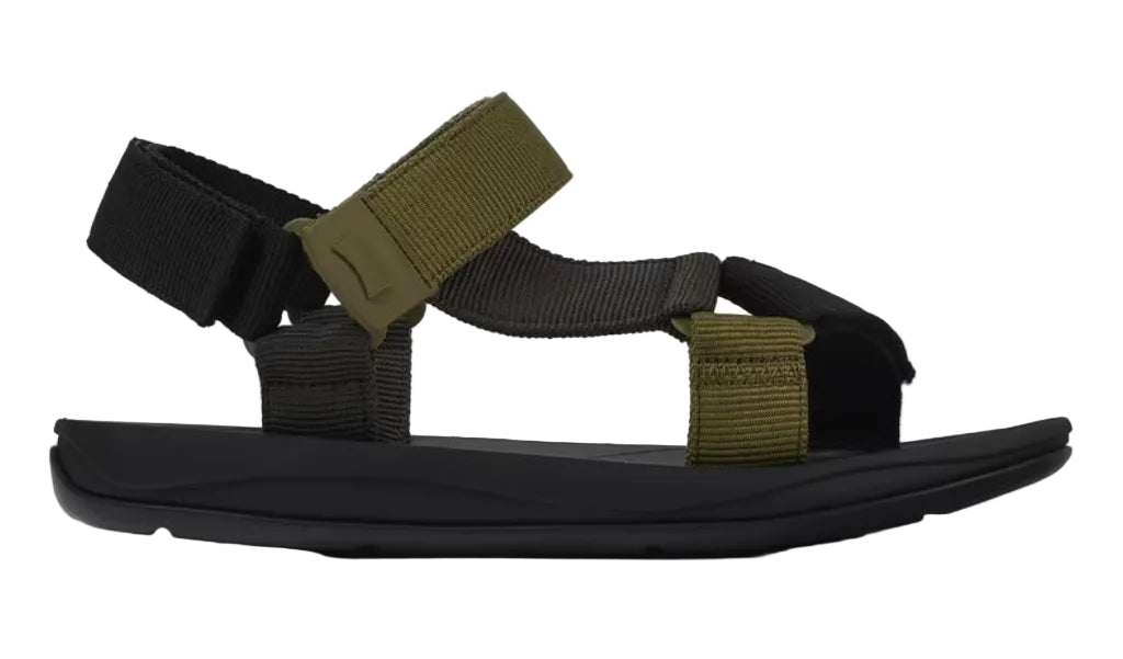Camper Textile Sandal for Men Green