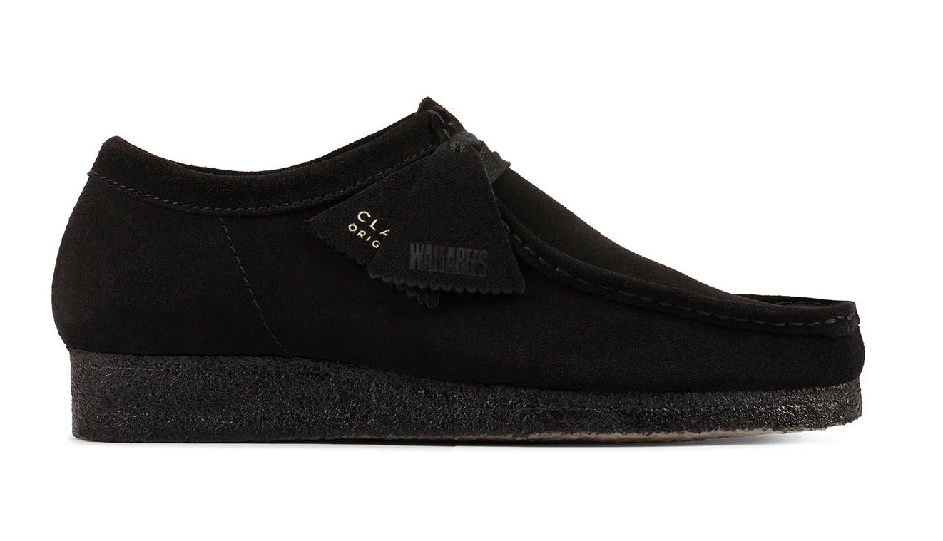 Clarks Wallabee Suede Black Sneaker