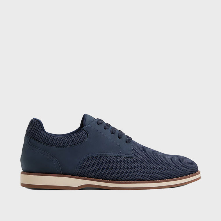 Aldo CCORBY Textured Round Toe Low‑Top Shoes Navy
