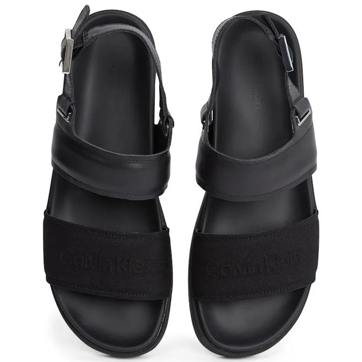 Calvin Klein Back Strap Sandal Men Black