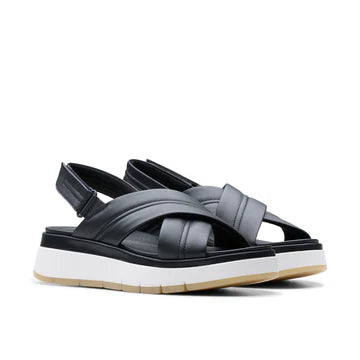 Clarks Tuscan Cross Black Leather