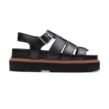 Clarks Orianna Twist Black Leather