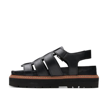 Clarks Orianna Twist Black Leather