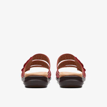 Clarks Kitly Walk Cherry Leather