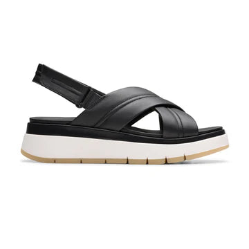 Clarks Tuscan Cross Black Leather