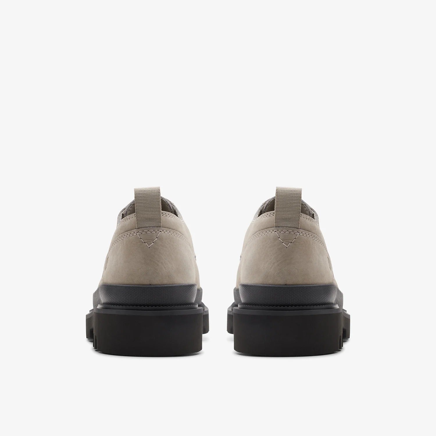 Clarks Badell Lace Up HI Shoe Silver