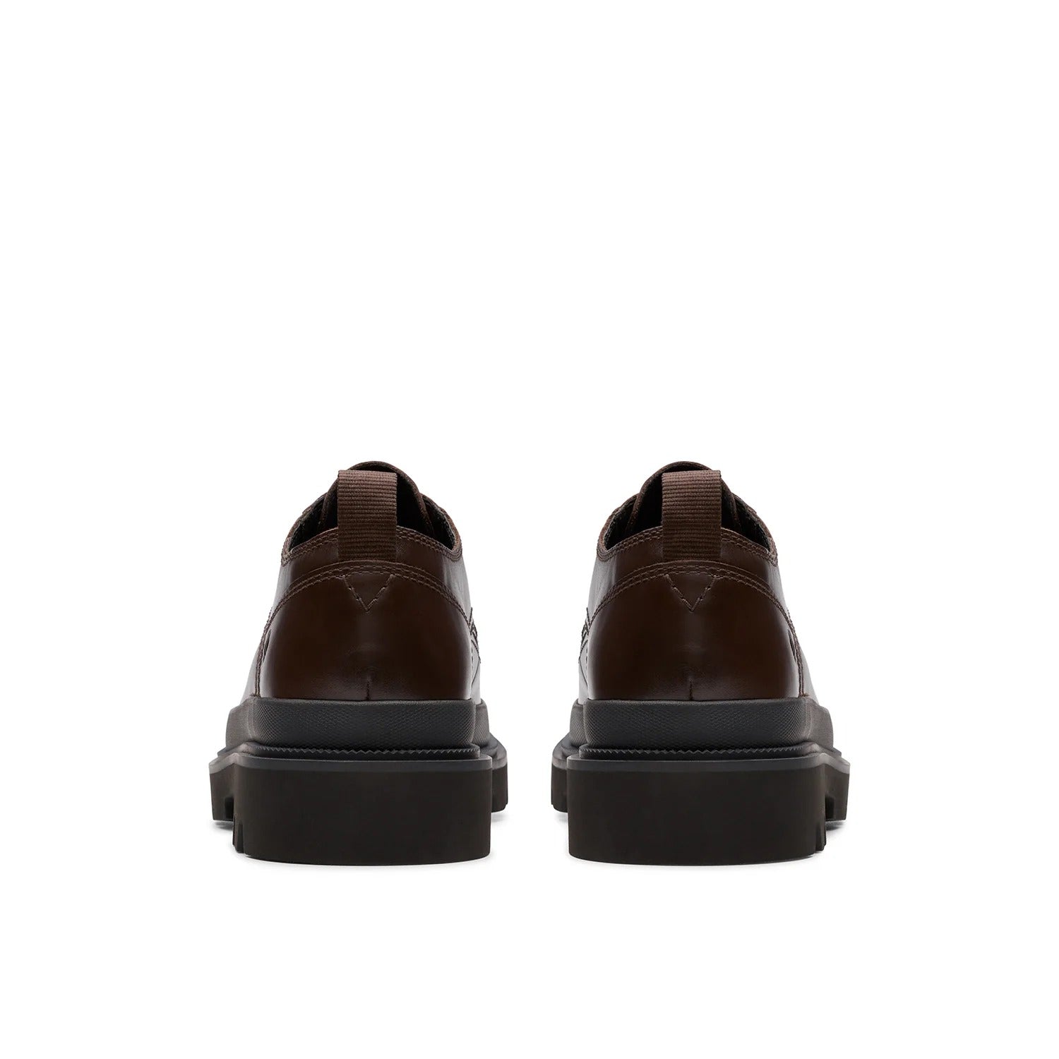 Clarks Badell Lace Up HI Shoe Brown