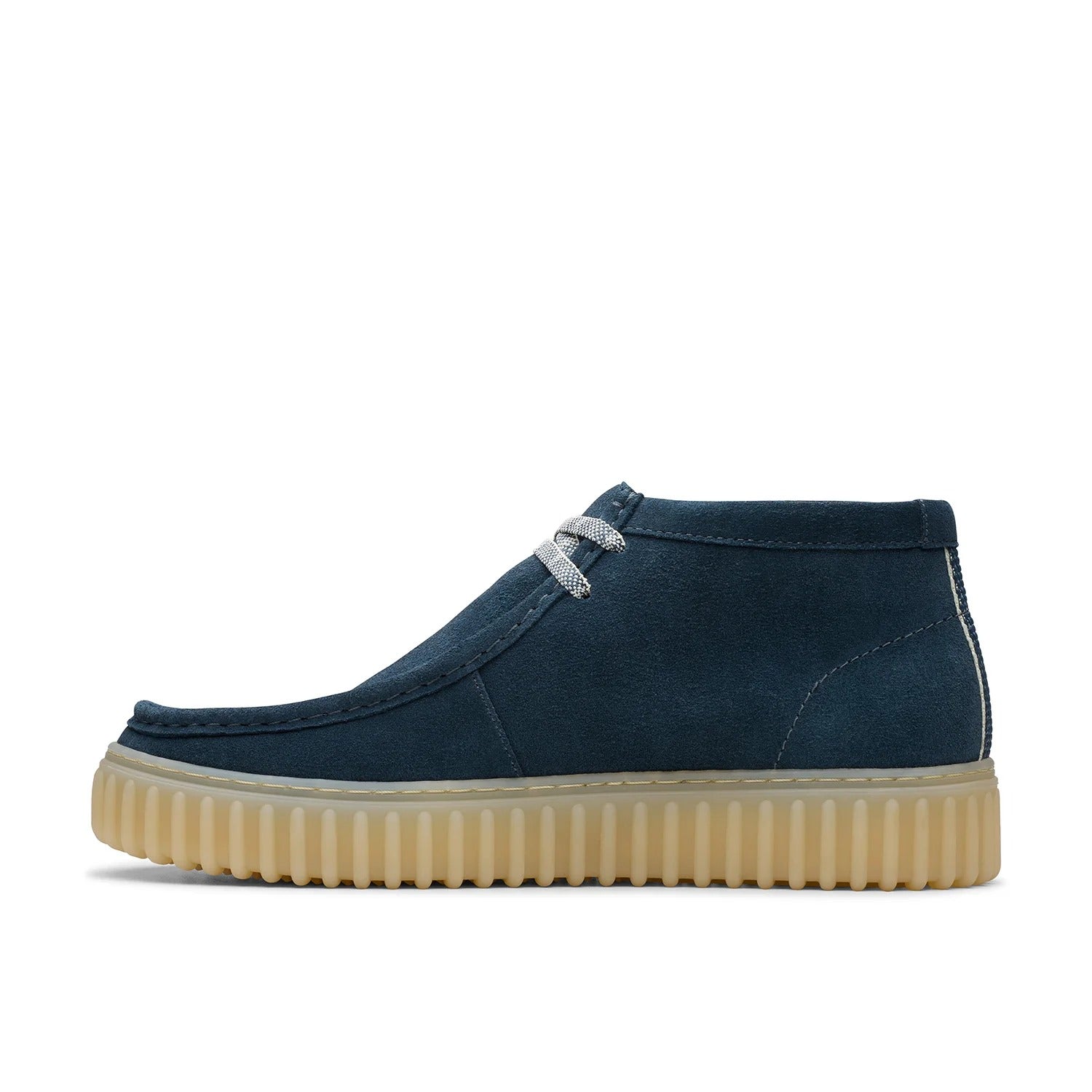 Clarks Blue Sued Hi Sneakers