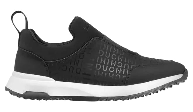Duchini Mono Print Slip-On Sneaker BLK