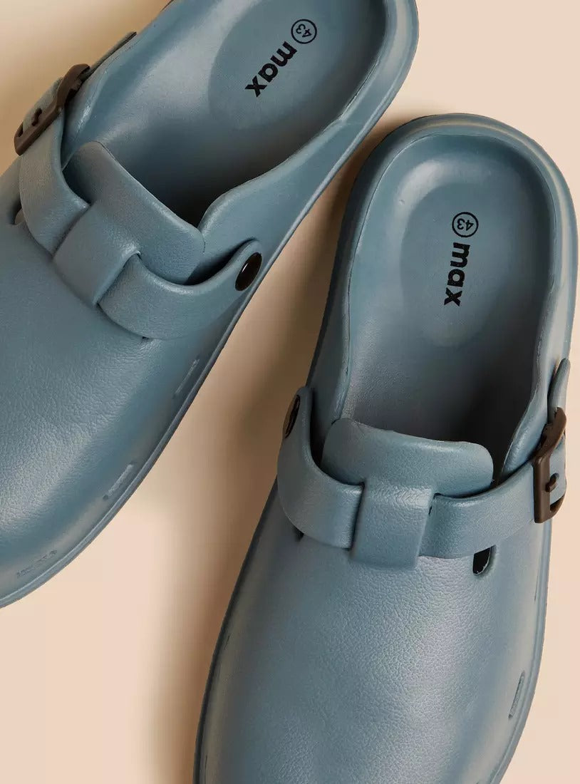 Max Buckle Accent Clogs