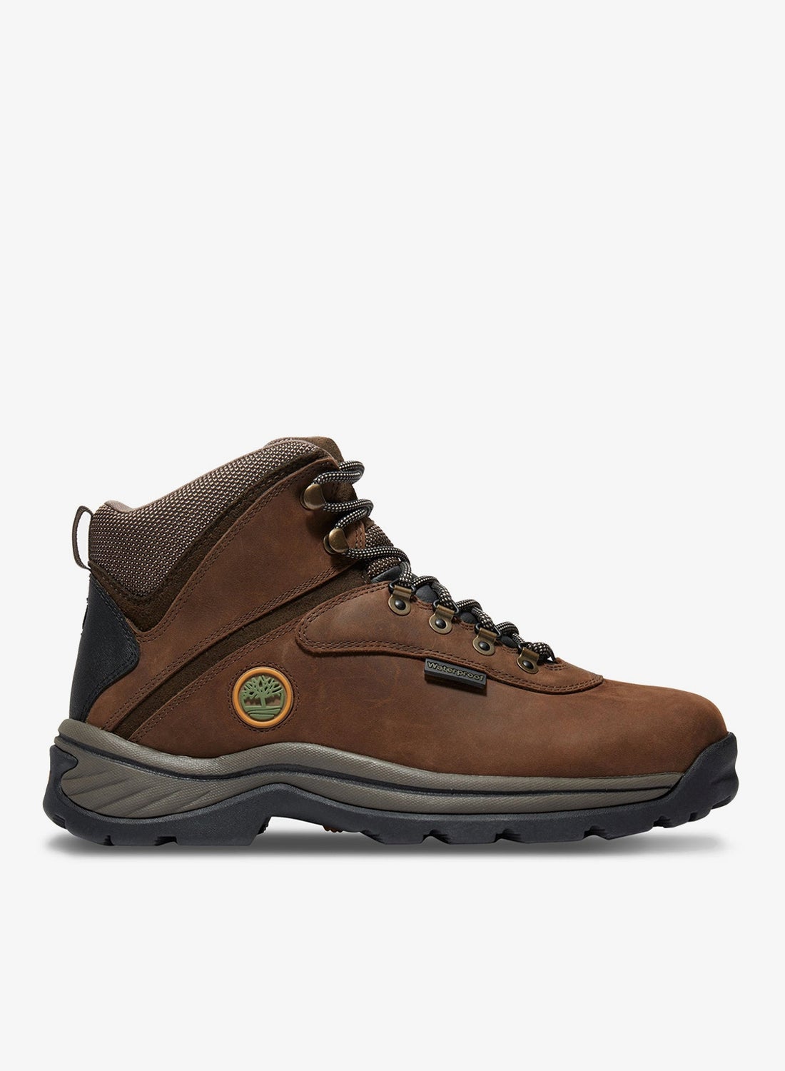 Timberland Men's Ledge Mid Waterproof Hiking Boots Brown - Jango Mall