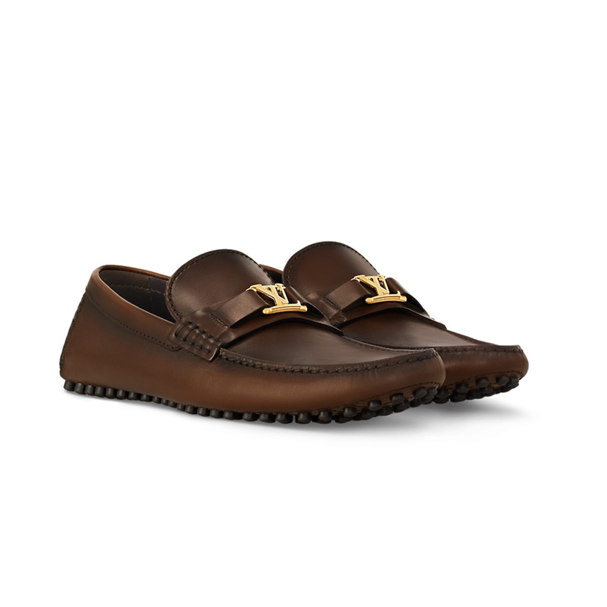 LV Hockenheim Mocassin Golden Buckle - Jango Mall