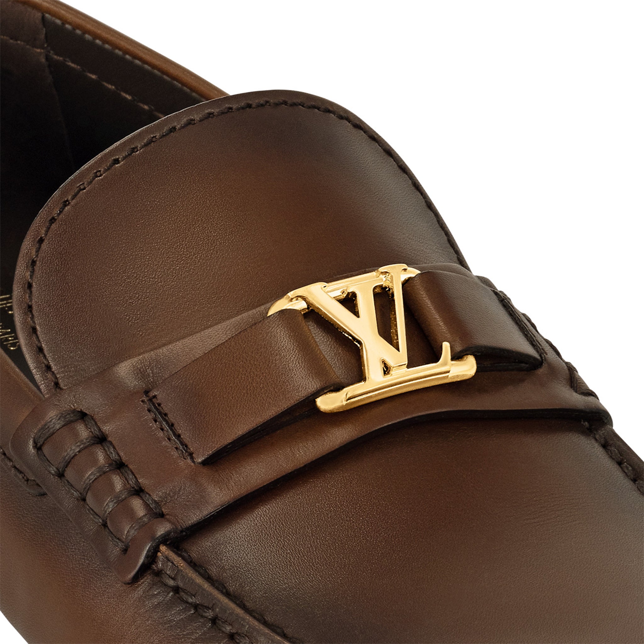 LV Hockenheim Mocassin Golden Buckle - Jango Mall