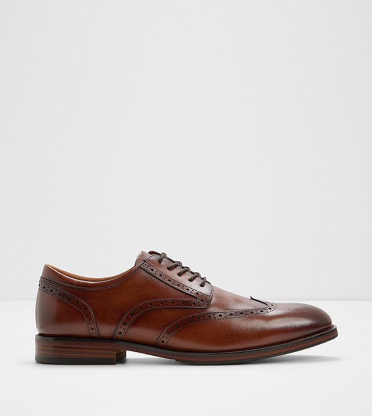 Aldo HARINGTON Lace Up Brogue Shoes Brown