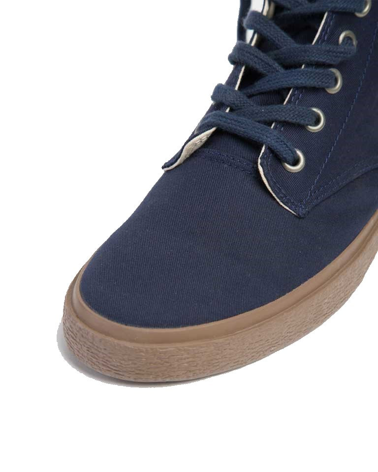 High Cut Performance Sneaker - Navy - Jango Mall