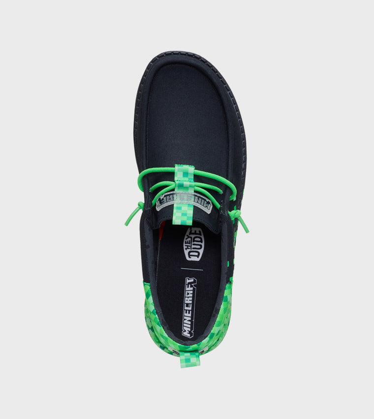 Hey Dude Wally Funk Minecraft Sneakers Men