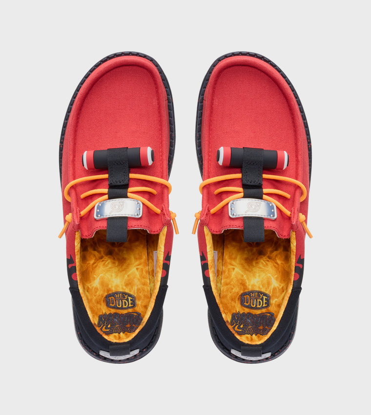 Hey Dude Wally funk Naruto Sage Mode Sneakers Men
