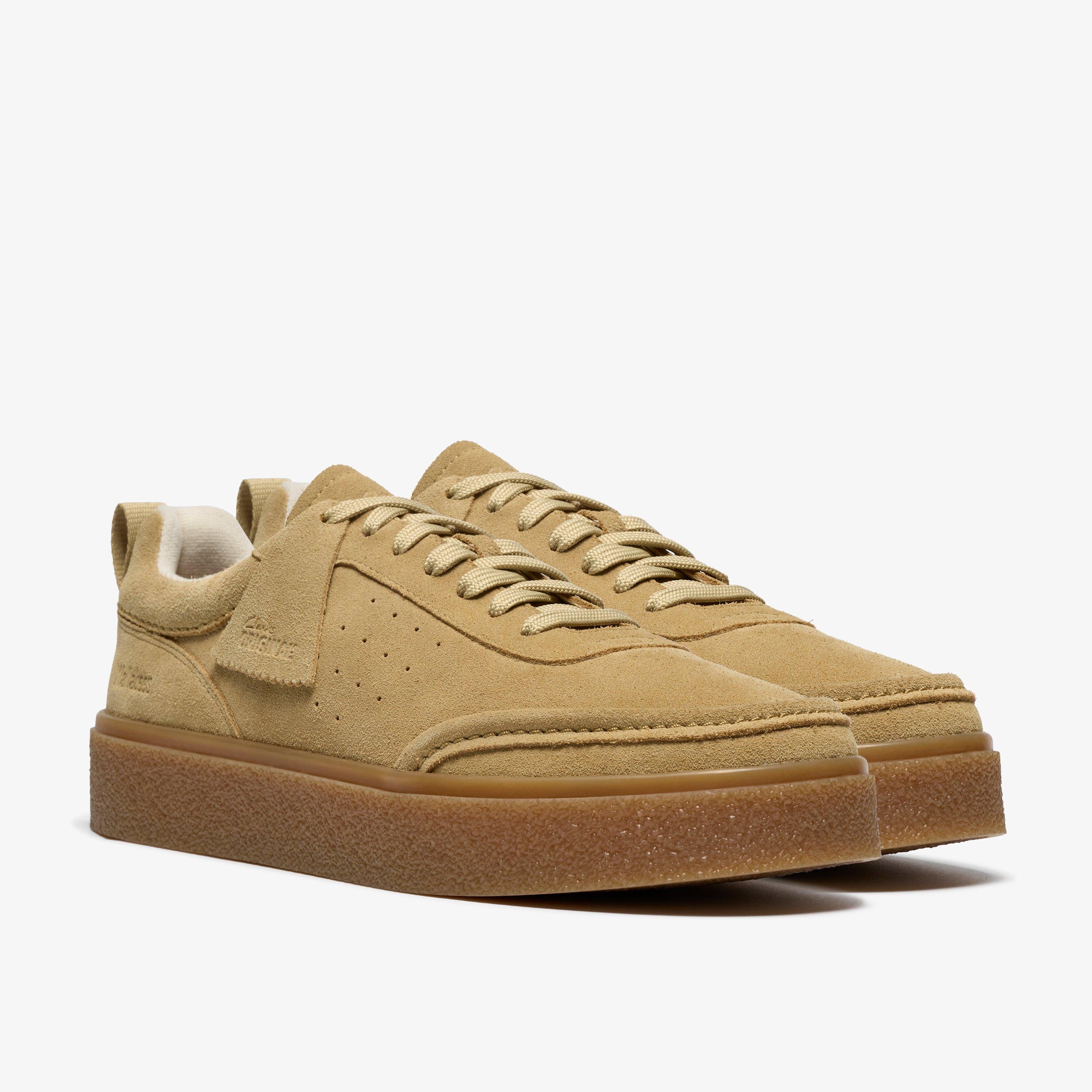 Clarks Originals Boxbee Lace Suede Moccasin Shoes