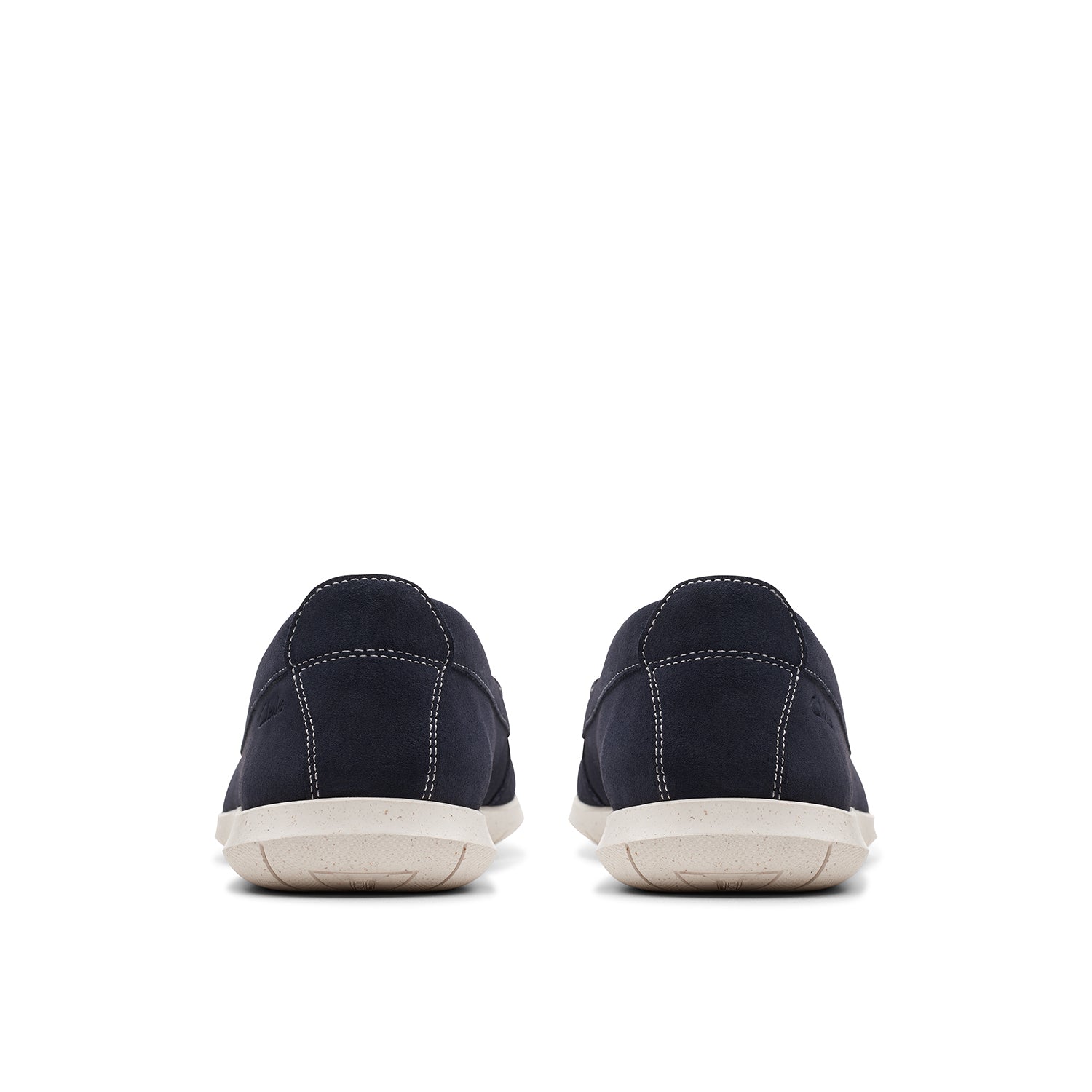 Clarks Flexway Step Men's Shoes Navy Suede