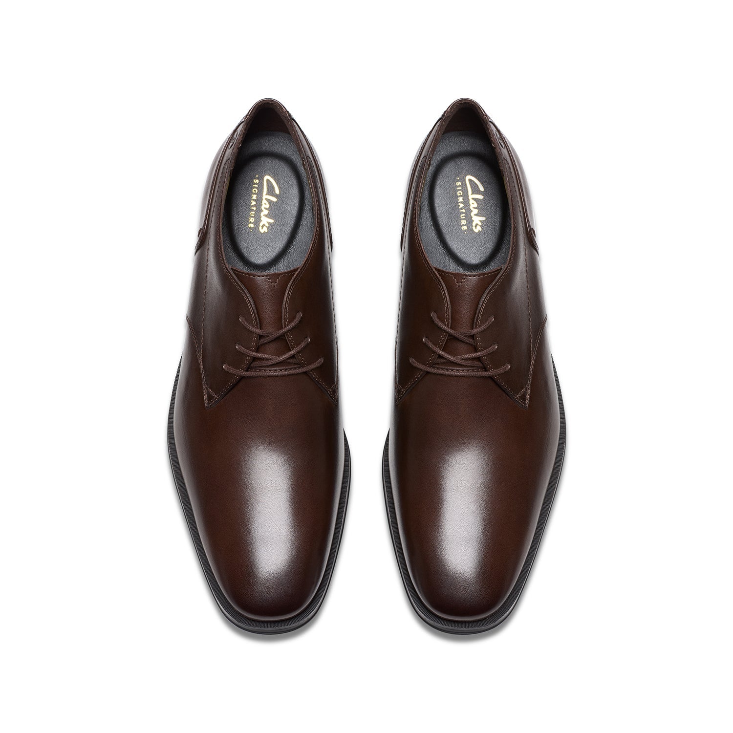 Clarks Men's Paulton Lace Brown Derby Shoes