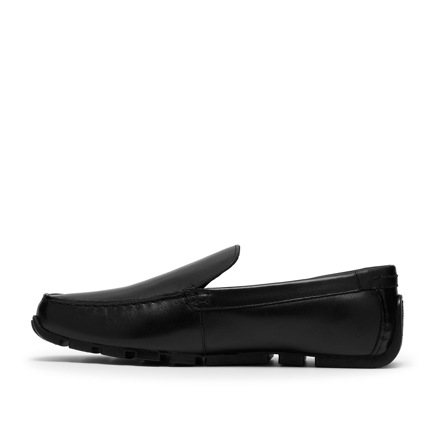 Clarks Corsley Plain Black Leather Men's Shoes