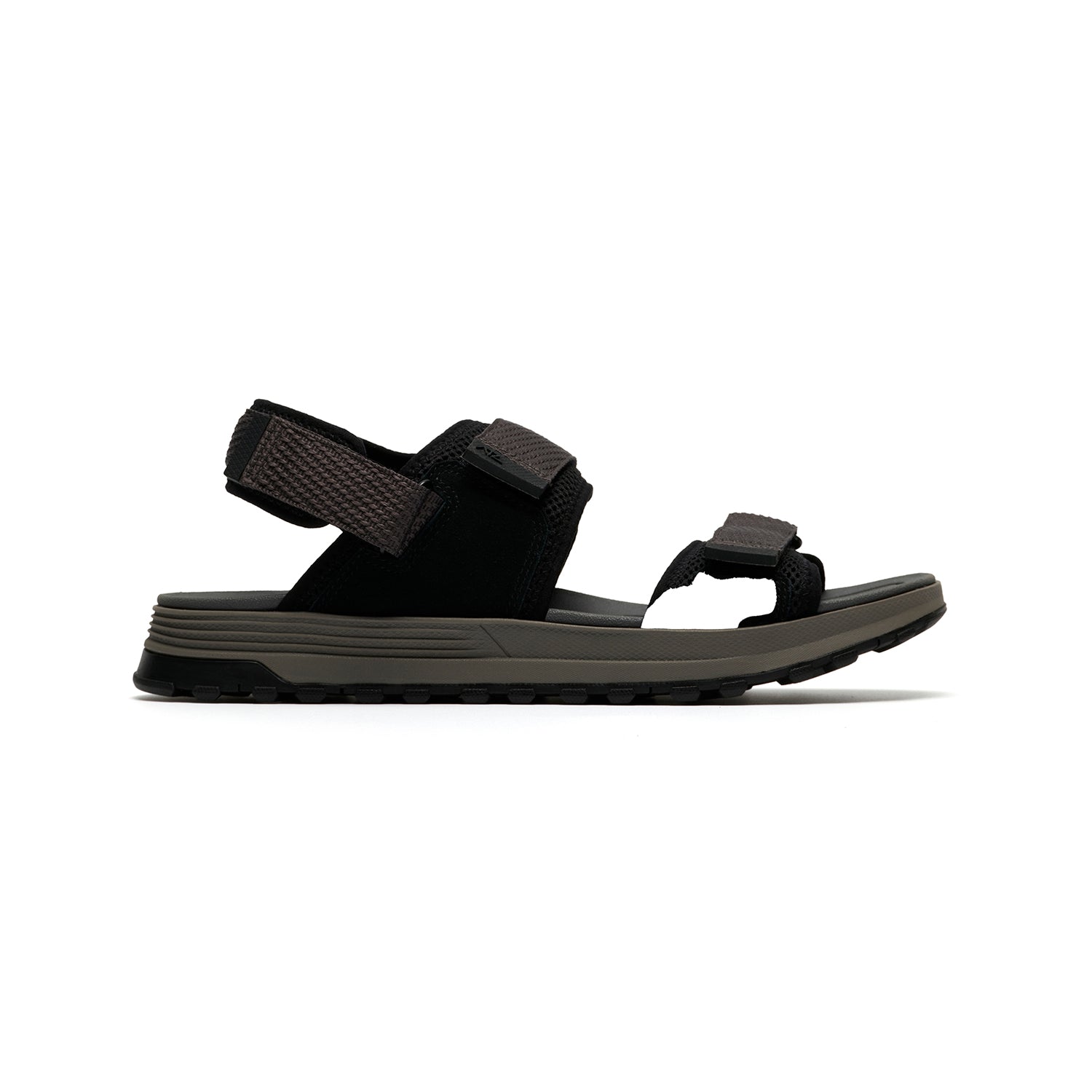Clarks ATL Trek River Black Suede Sport Sandals
