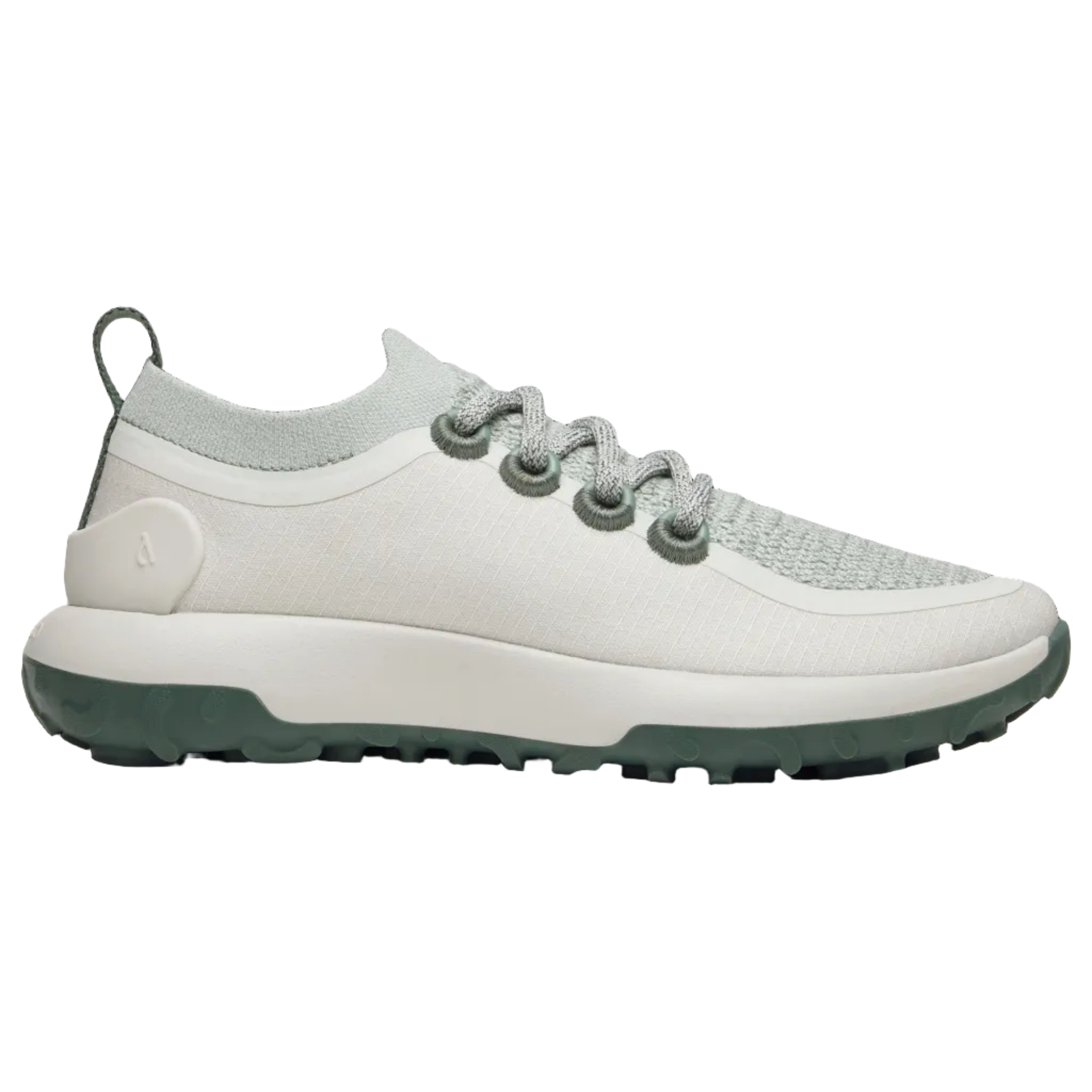 Allbirds Men's Trail Runners Parchment/Seagrass - Outdoor Shoes