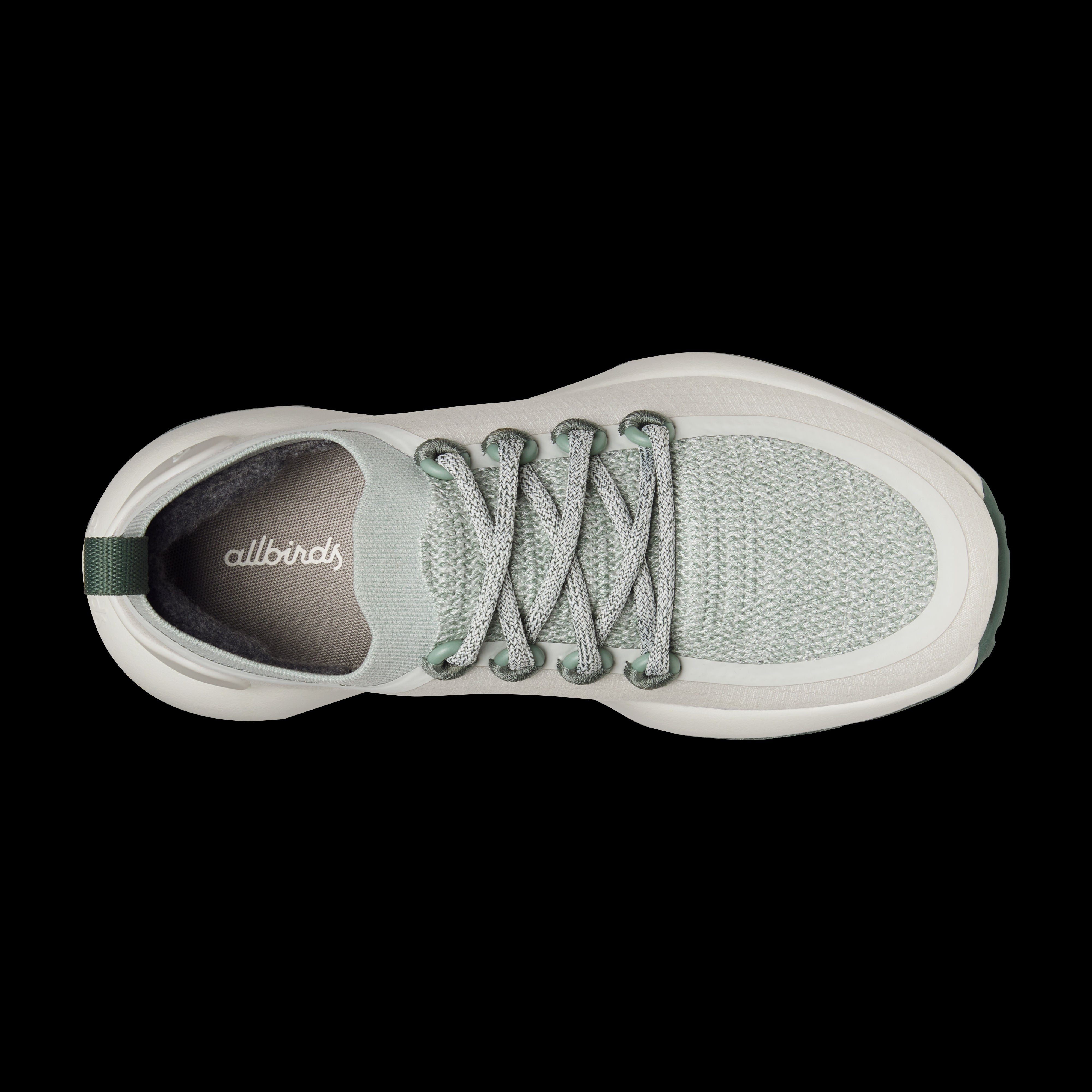 Allbirds Men's Trail Runners Parchment/Seagrass - Outdoor Shoes