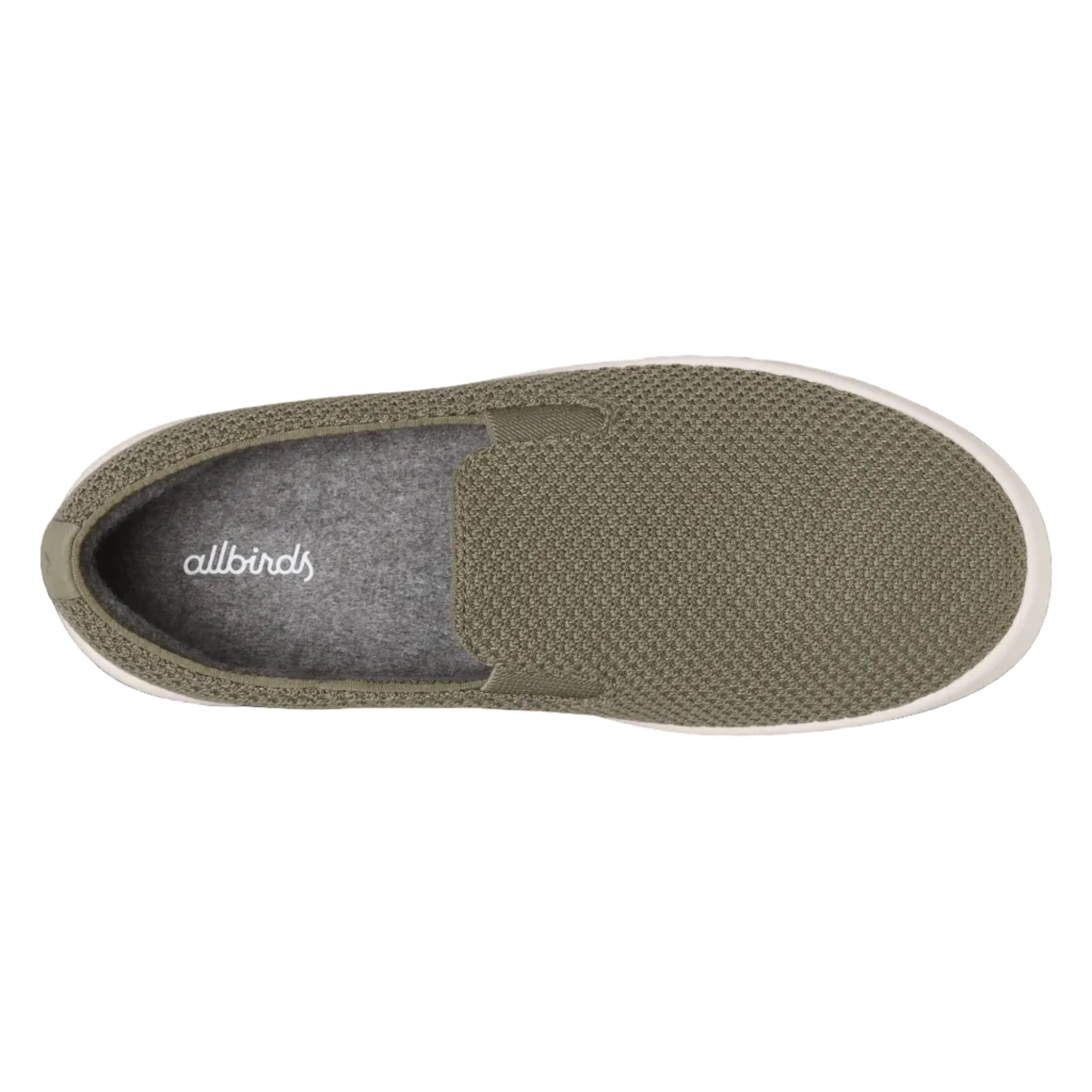Allbirds Men's Cruiser Slip On Burnt Olive Natural White Sole