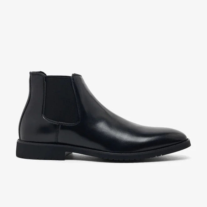 Robert Wood Men Formal Chelsea Boots Black 22 195