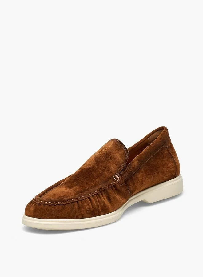 Duchini Men Casual Slip-On Leather Loafers