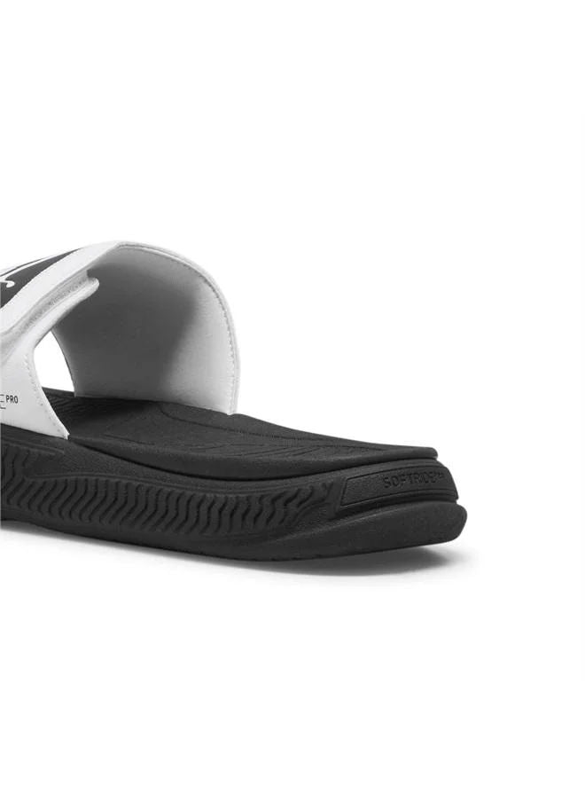 Puma Unisex Casual SoftridePro 24 V Slides White Black