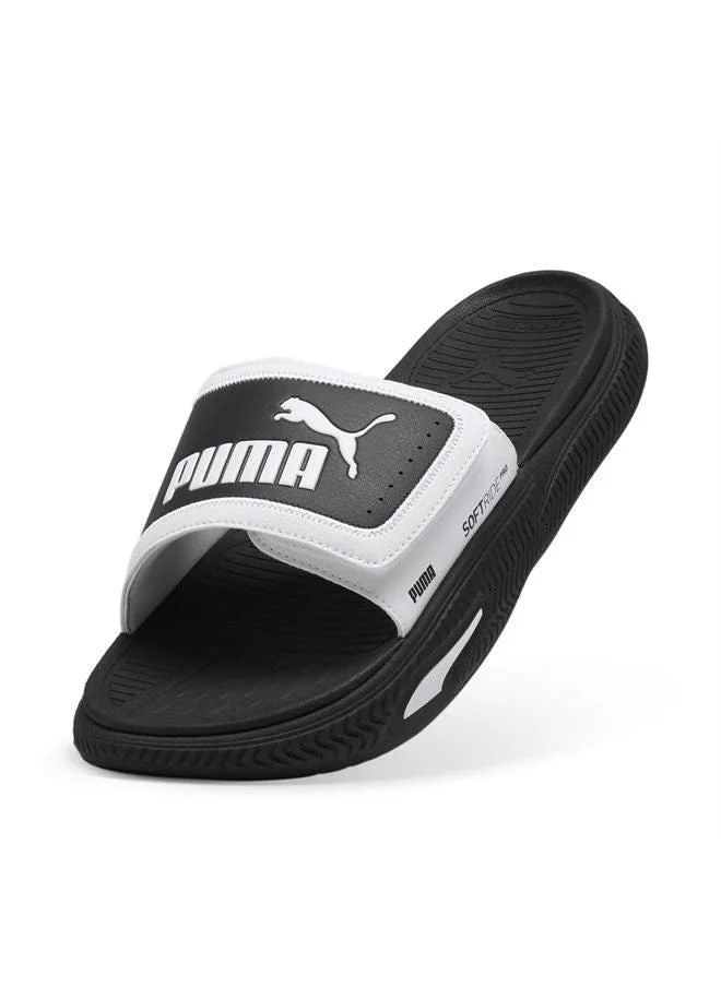 Puma Unisex Casual SoftridePro 24 V Slides White Black