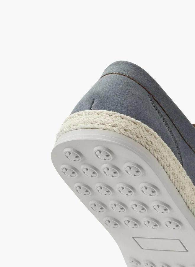 Peppermint Men Lace-Up Espadrilles Blue