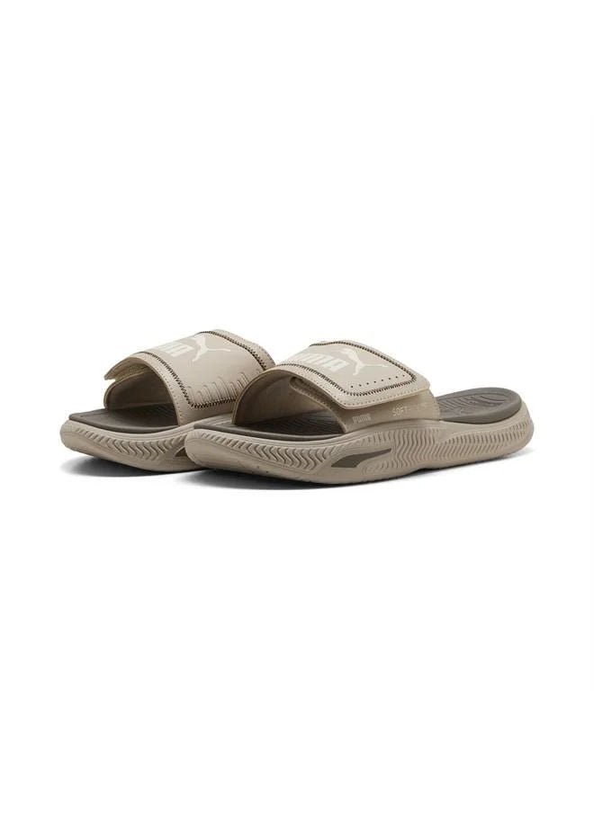 Puma Unisex Casual SoftridePro 24 V Slides Birch Matte Bronze Frosted Ivory