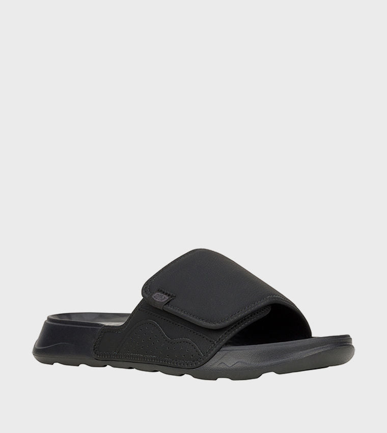 HEY DUDE SOUTH SHORE Classic Slides Soft Footbed Black