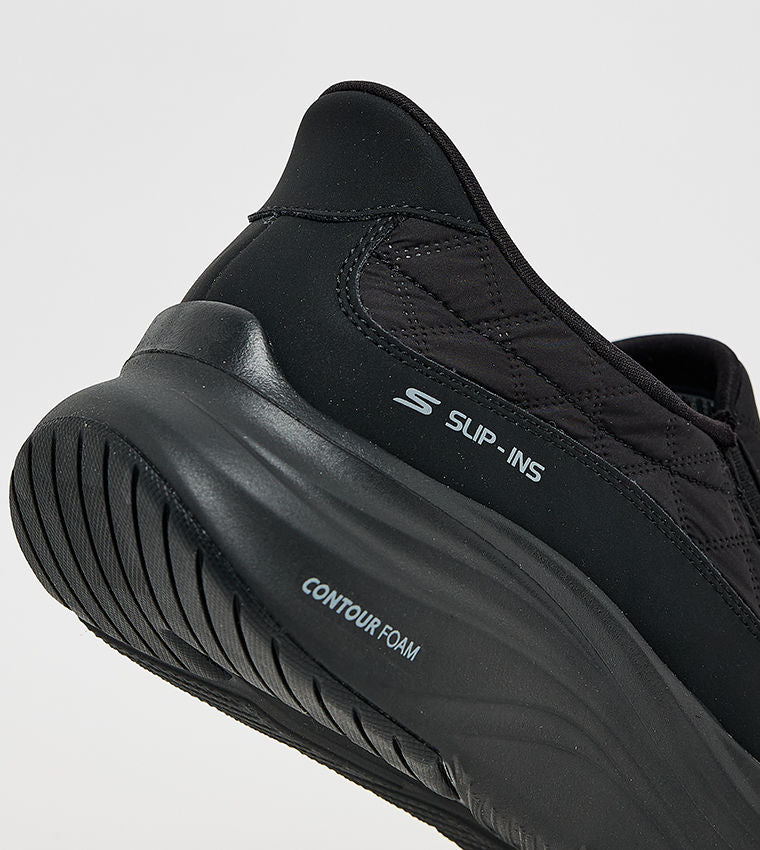 Skechers Men Casual CONTOUR FOAM Slip-On Shoes Black 232620W-BBK