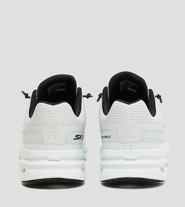 GO RUN GLIDE-STEP ARCH FIT Textured Lace-Up Shoes